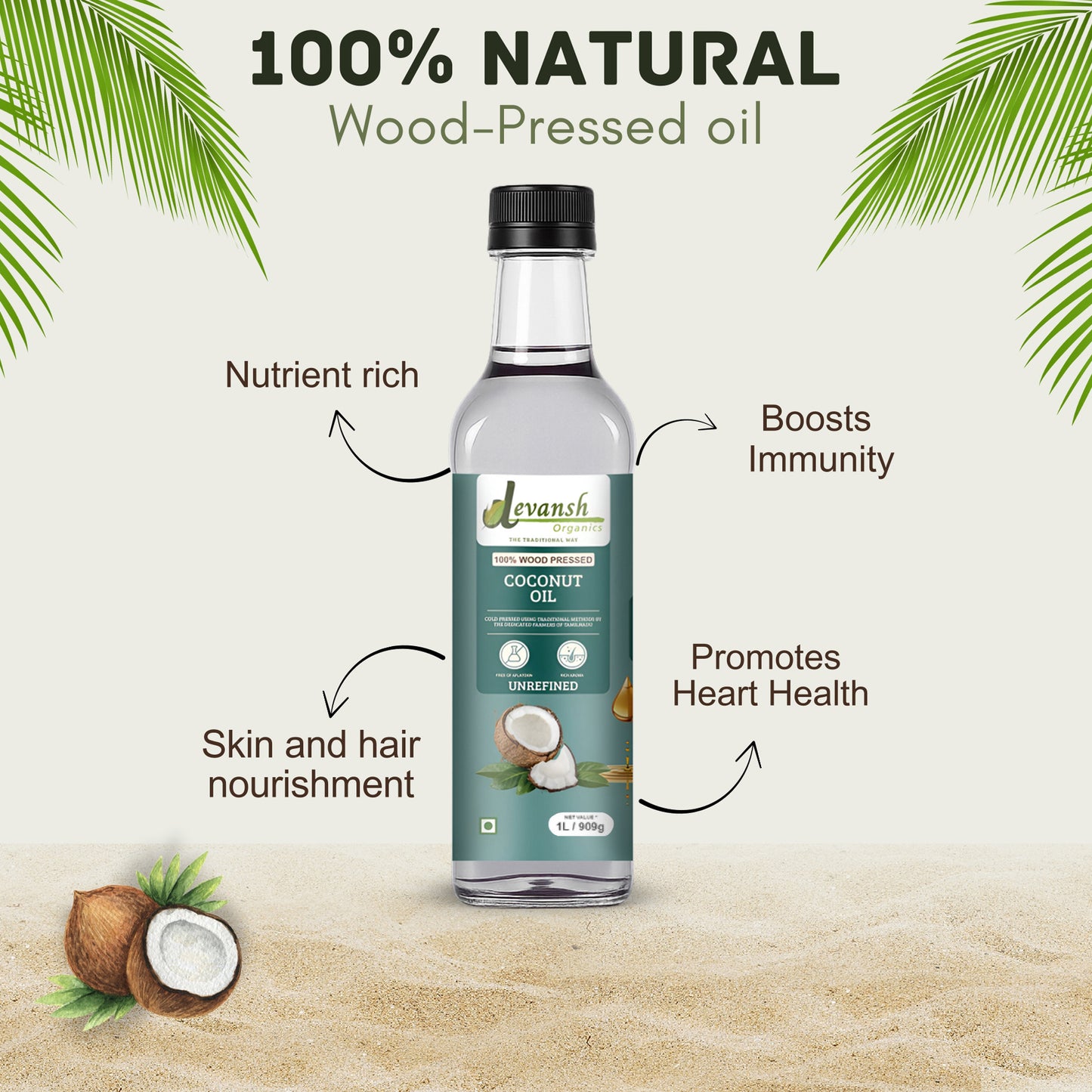 Coconut Oil 1L