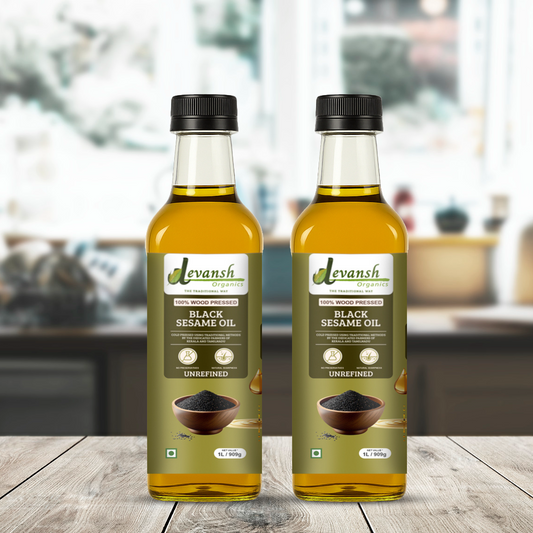 Black Sesame Oil | Pack of 2