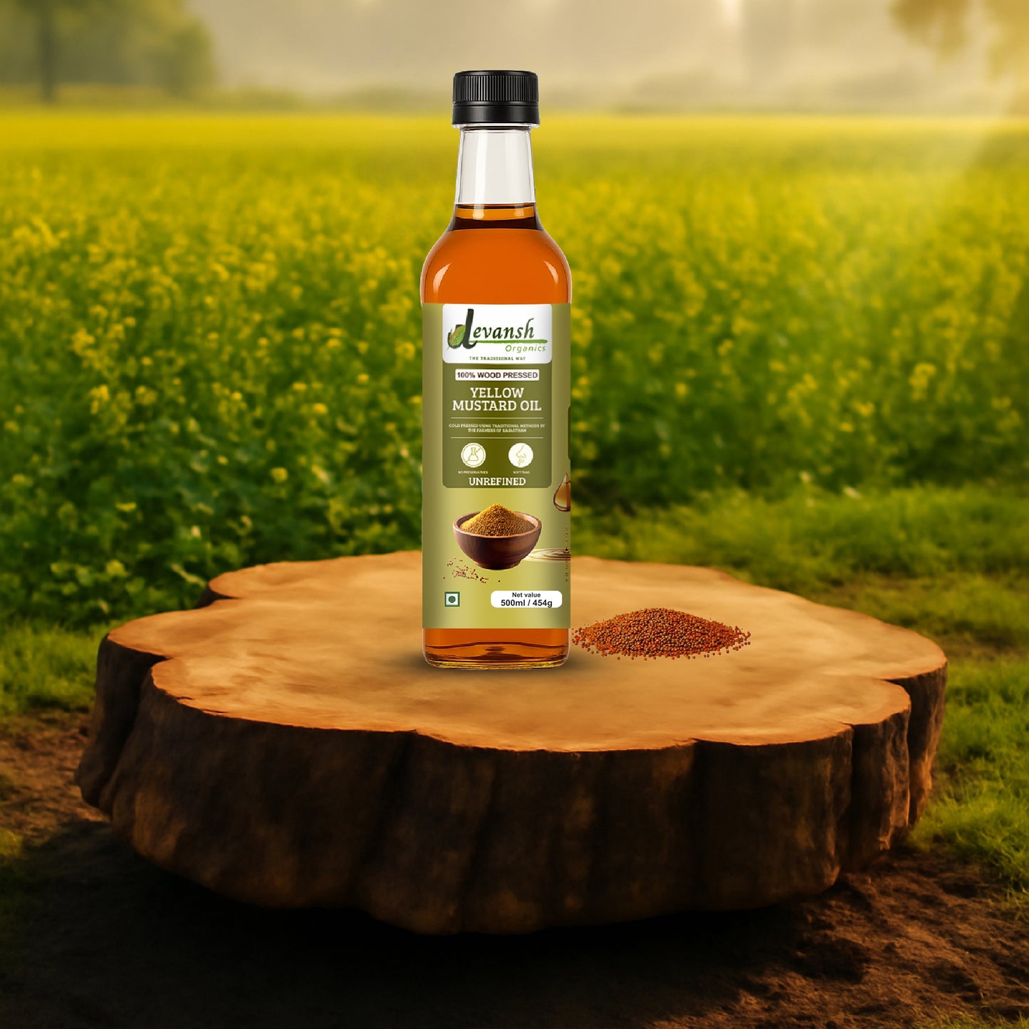 Yellow Mustard Oil 500ml