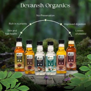 Devansh organics Wood pressed oils collection